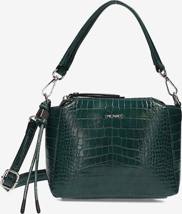Picard Crossbody Bag 'Wild Art' in Green: front