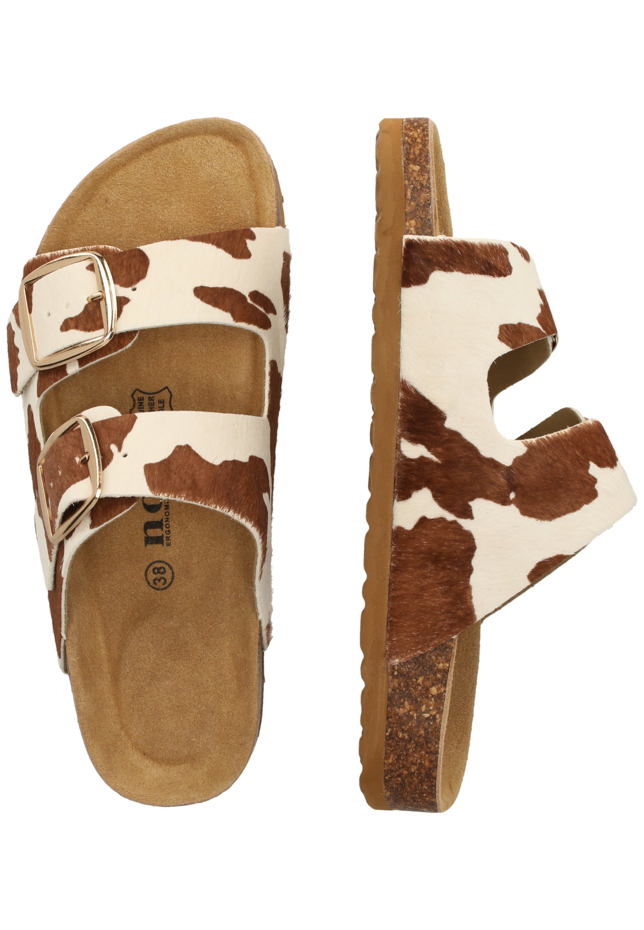 NOU Sandalen 'Reina' in Braun
