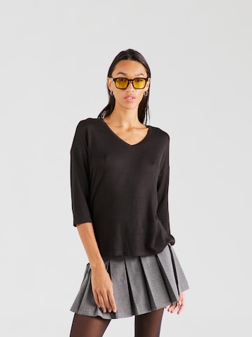 VERO MODA Pulover 'BRIANNA' | rjava barva: sprednja stran