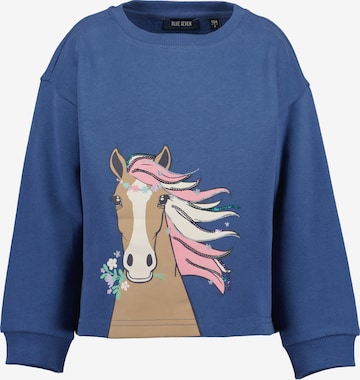 Sweat-shirt BLUE SEVEN en bleu : devant