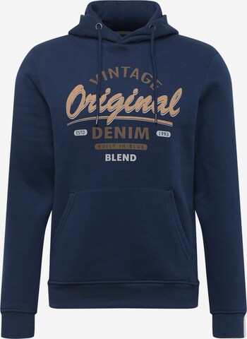 BLEND Sweatshirt in Blau: predná strana