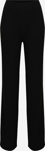 Only Tall Wide leg Broek 'EMMA' in Zwart: voorkant