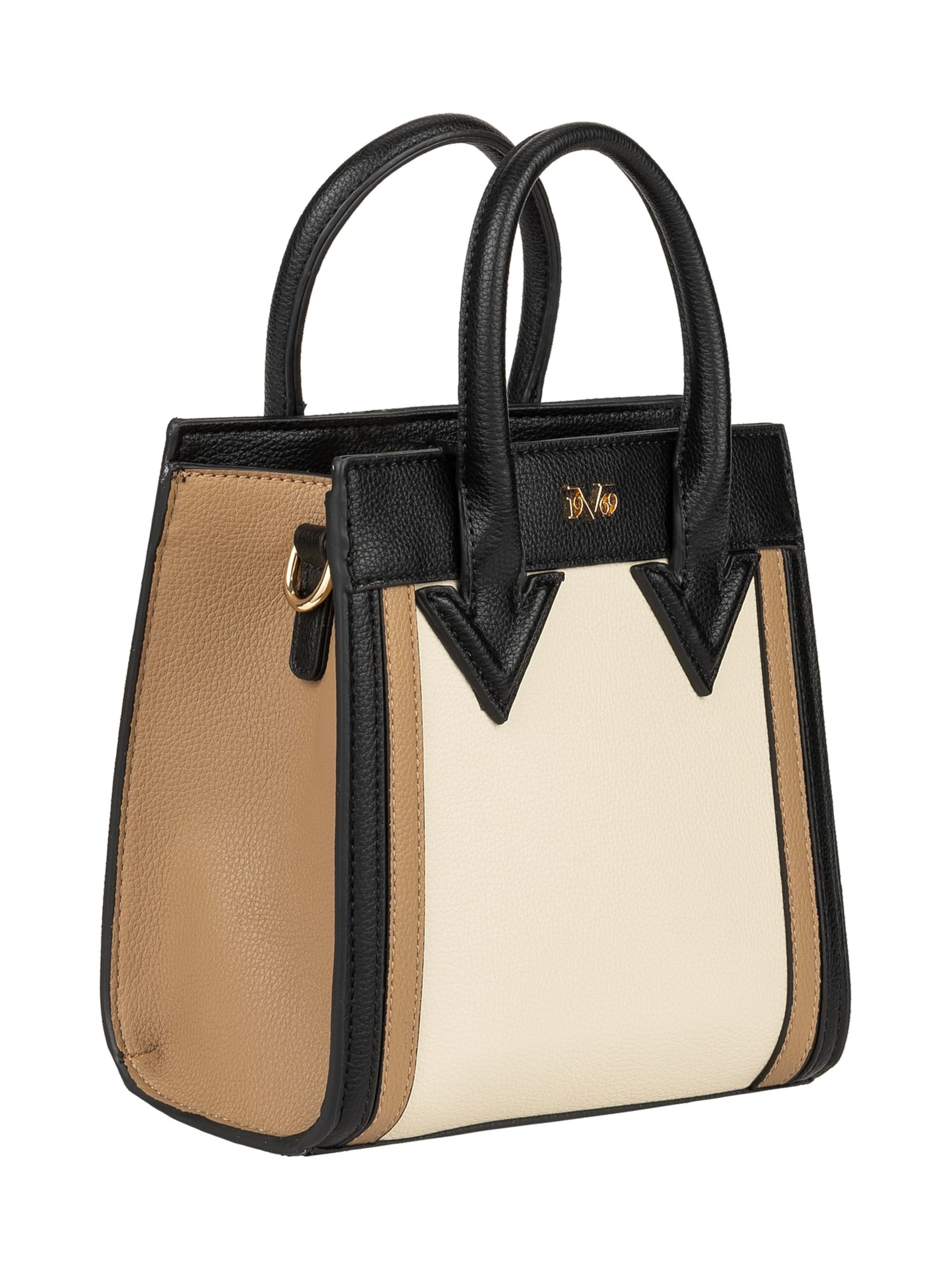 19V69 ITALIA Schoudertas 'Lotte' in Beige