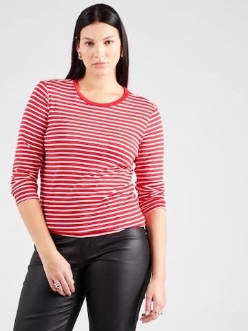 ONLY Carmakoma - Camiseta 'CARLYON' en rojo: frente