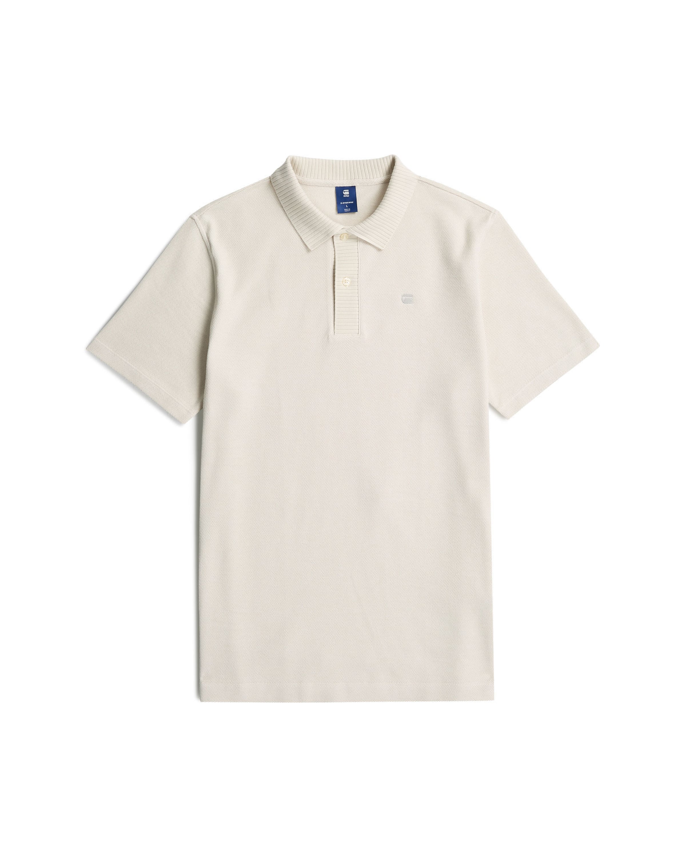 G-STAR Poloshirt in Weiß: Vorderseite