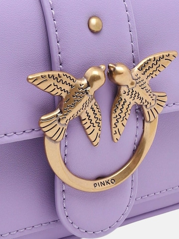 Borsa a spalla '100061 A0F1 PE26' di PINKO in lilla