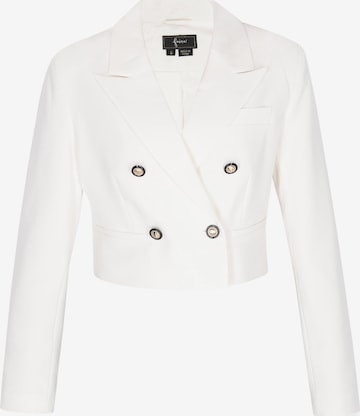 faina - Blazer en blanco: frente