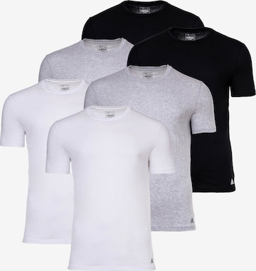 ADIDAS ORIGINALS Shirt in Grey: front