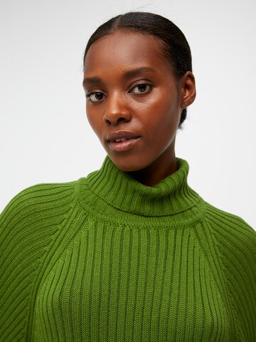 OBJECT Knit dress 'Line' in Green