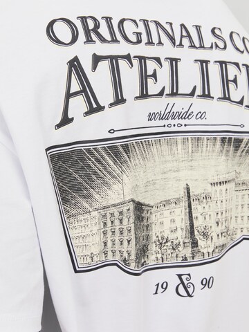 balts JACK & JONES T-Krekls 'Santorini'