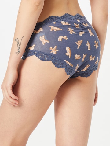 AERIE Panty 'GINGERBREAD' in Blau