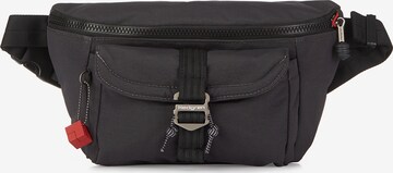 Hedgren Fanny Pack 'Map' in Black: front