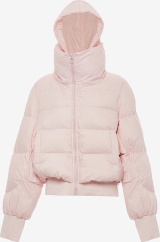 Veste mi-saison MYMO en rose : devant