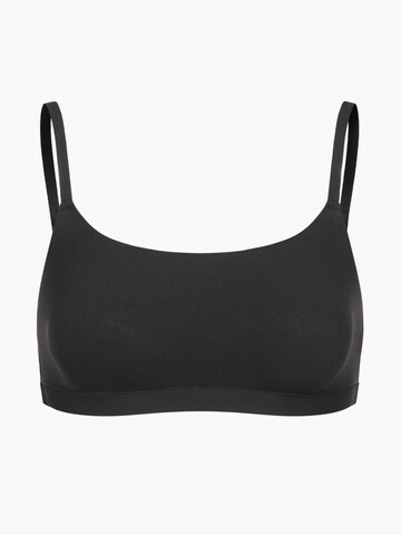 cfab (formerly creamy fabrics) Bralette Bra 'Scoop Bralette' in Black: front