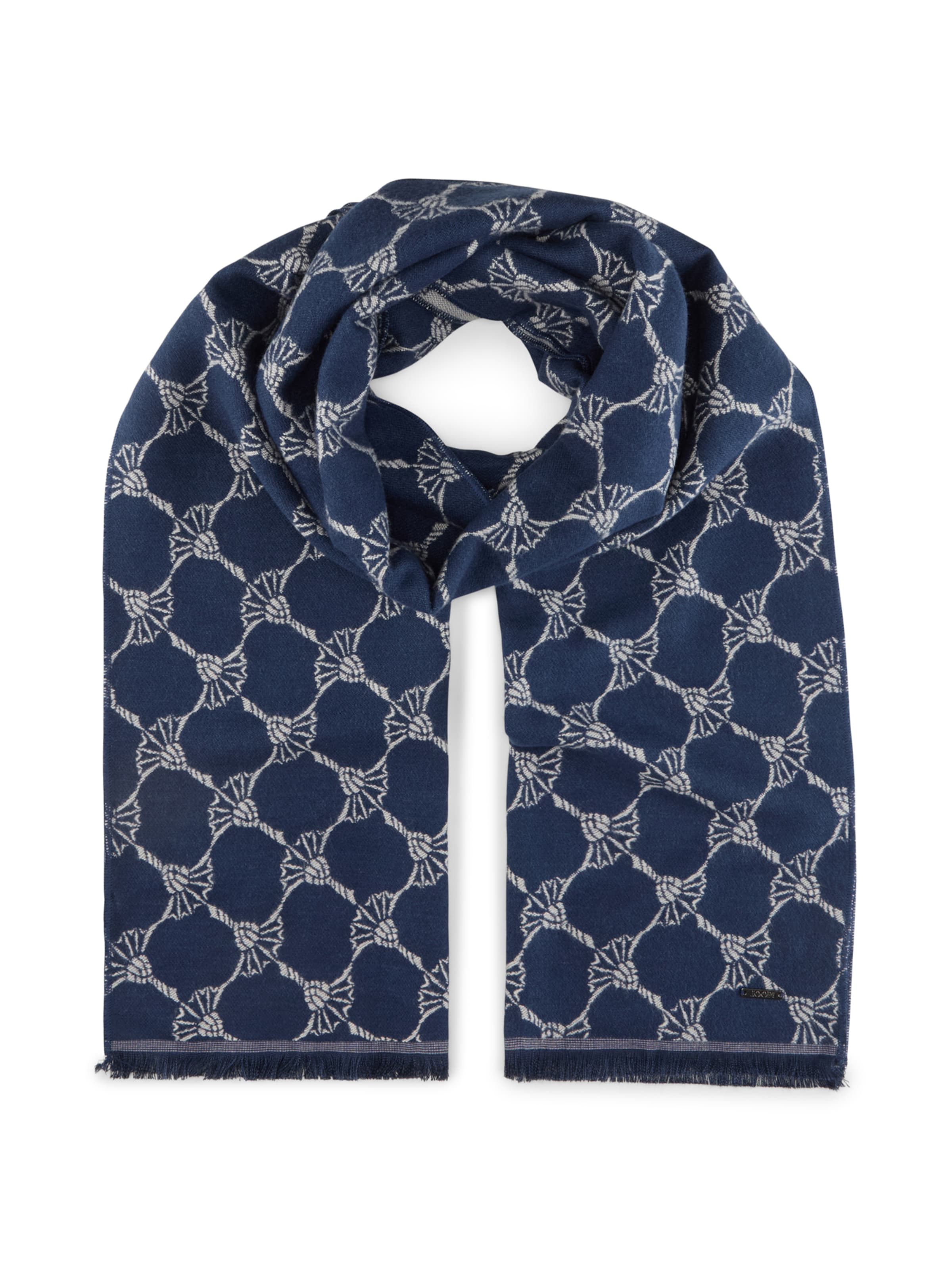 JOOP! Sjaal 'Felix' in Blauw: voorkant