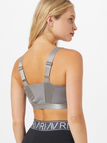 River Island Bustier Sport-BH in Grau