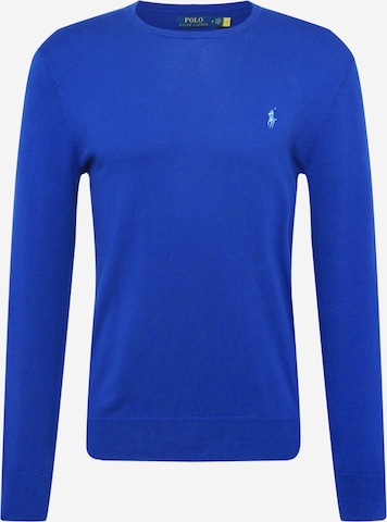 Pull-over Polo Ralph Lauren en bleu : devant