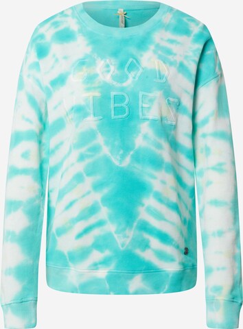 Sweat-shirt Key Largo en bleu : devant