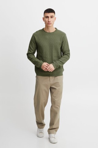 !Solid Sweater 'ELIJAH' in Green
