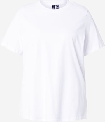 Maglietta 'VMPaulina' di Vero Moda Curve in bianco: frontale