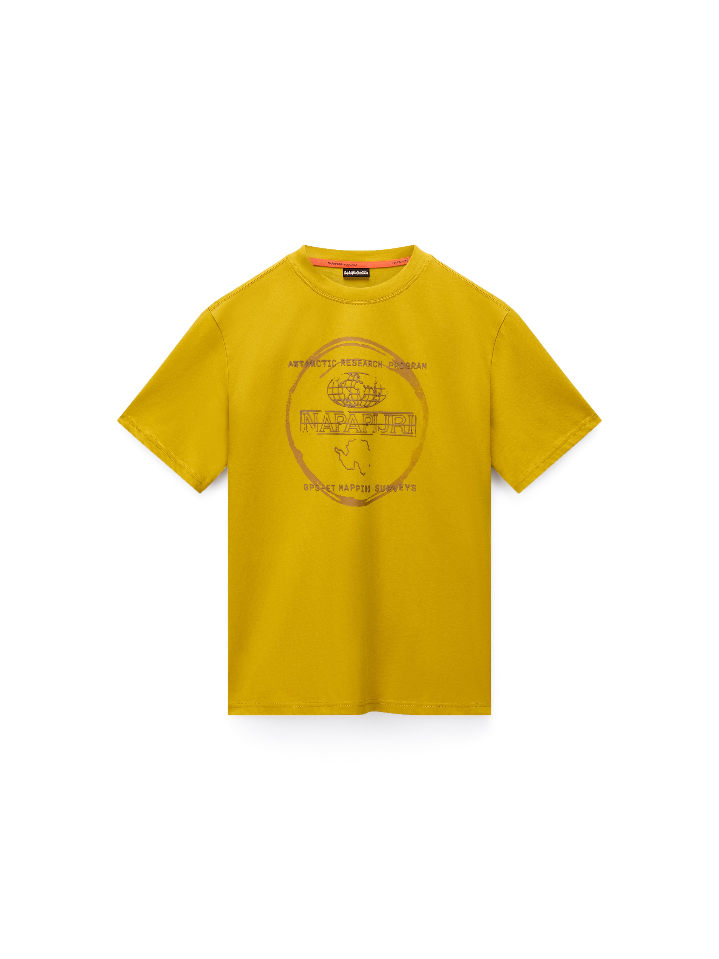 NAPAPIJRI Shirt 'S-Bald' in Yellow: front