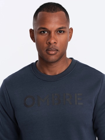 Ombre Sweatshirt 'OM-SSPS-0181' in Blue
