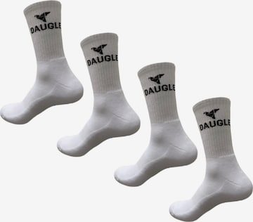 DAUGLE Urheilusukat värissä valkoinen: etupuoli