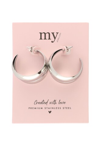 My Jewellery Oorbellen in Grijs