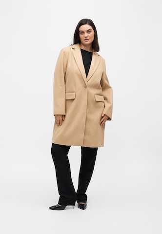 Manteau mi-saison 'CARBIANCA' ONLY Carmakoma en marron