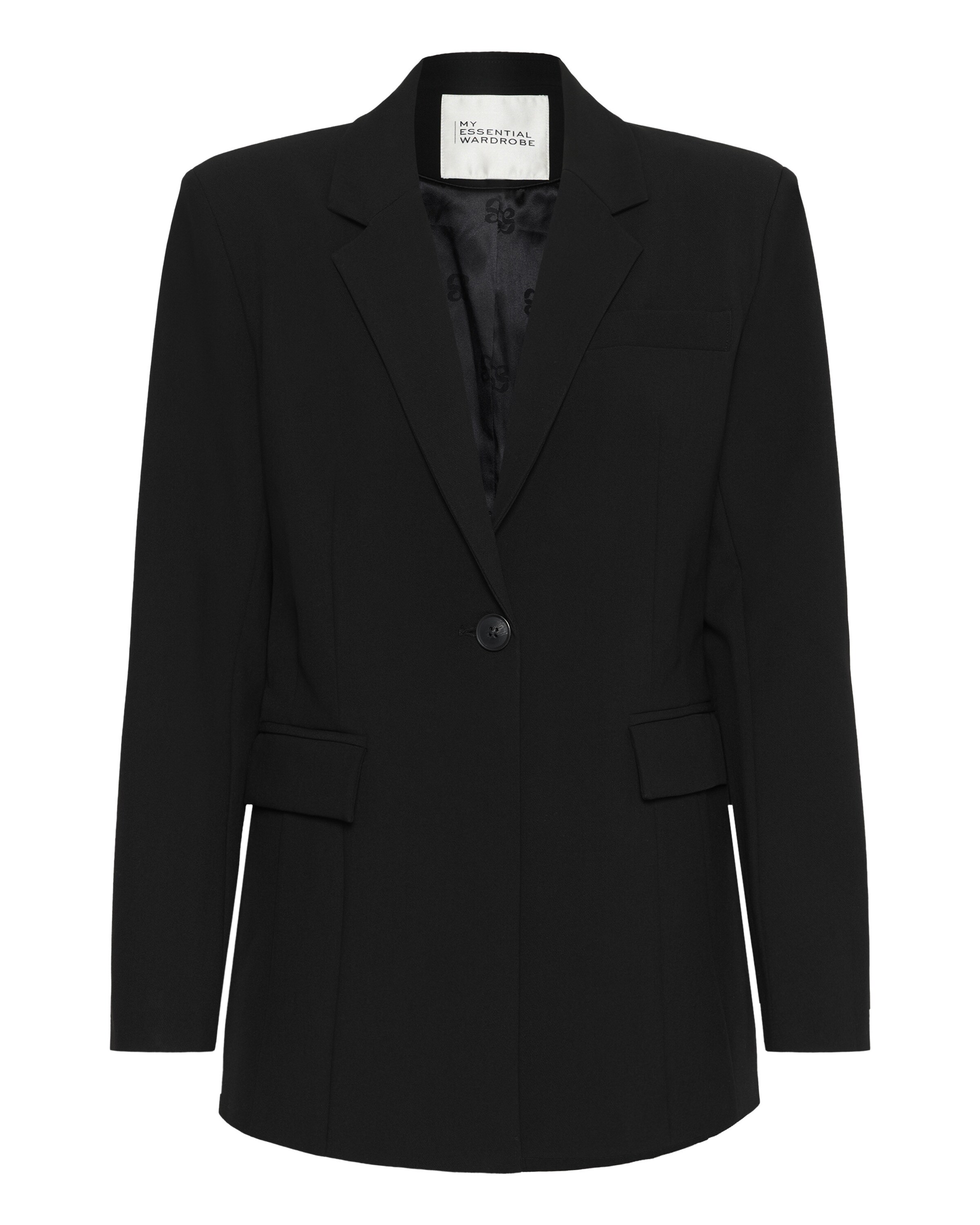 My Essential Wardrobe Blazer 'Milan' i sort: forside