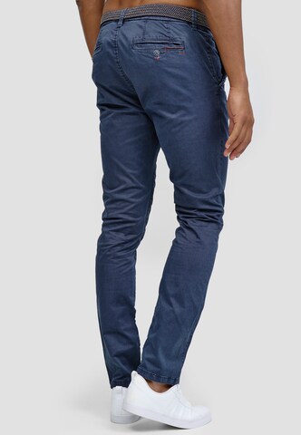 INDICODE JEANS Slimfit Chino in Blauw