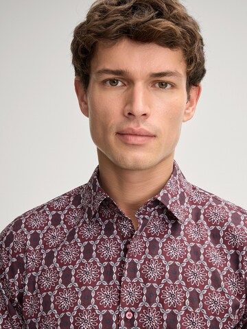 JOOP! Slim Fit Hemd 'Pit' in Rot