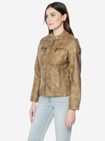 KOROSHI Välikausitakki värissä ruskea