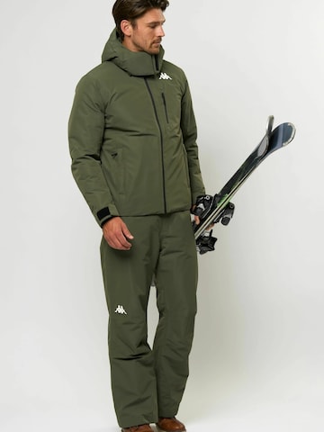 KAPPA Talvitakki ' Ski Jacket ' värissä vihreä