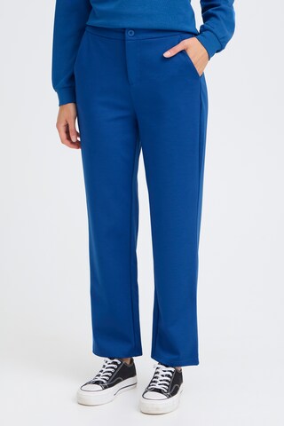 Fransa Regular Pants 'FRBLAZER' in Blue: front
