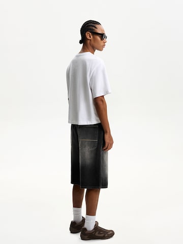 Loosefit Jean Bershka en noir