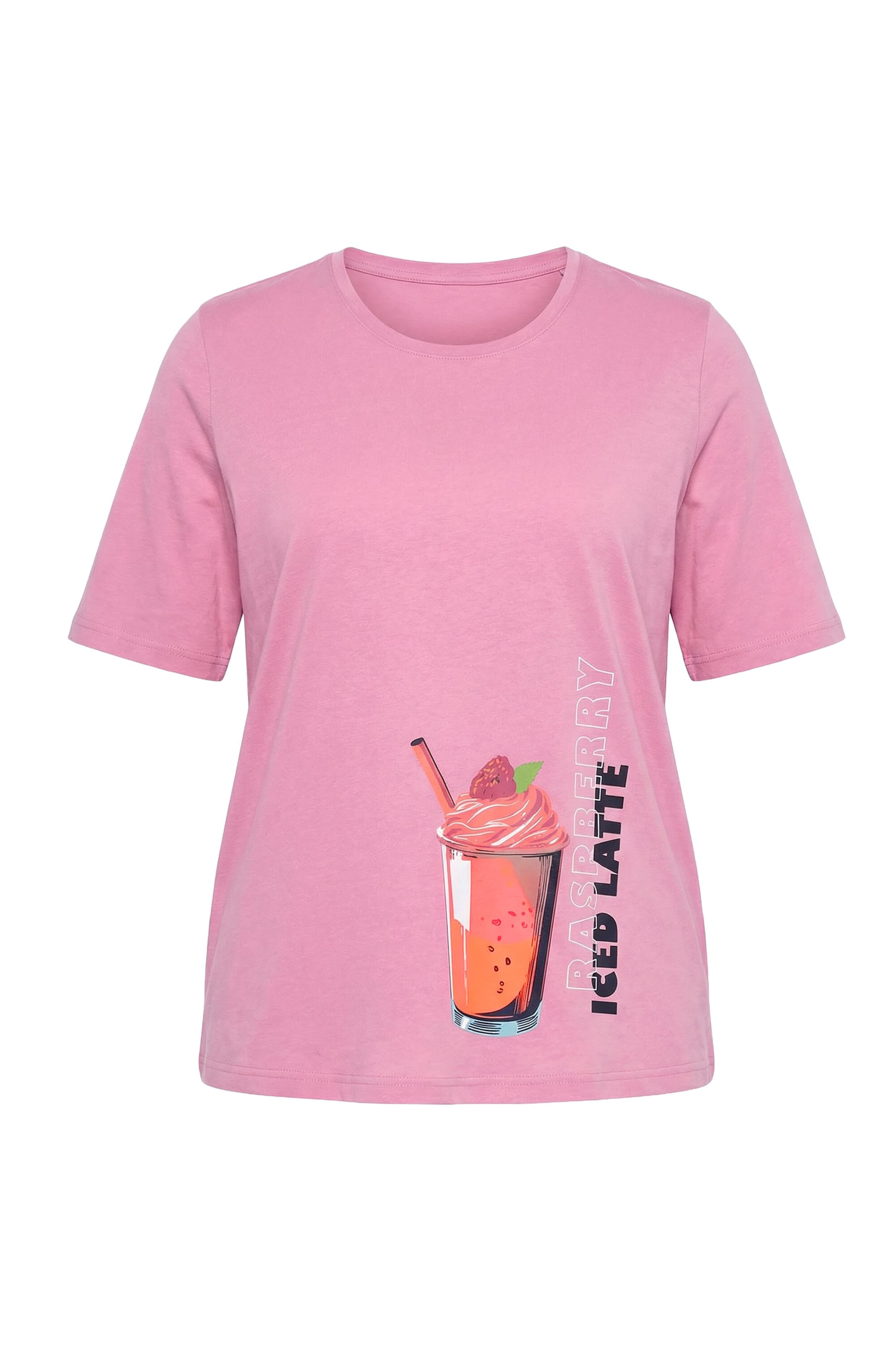 Ulla Popken Shirt in Pink: Vorderseite