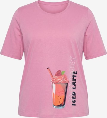 Ulla Popken Shirt in Pink: Vorderseite