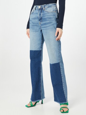 Wide leg Jeans 'Zikka' de la JDY pe albastru: față