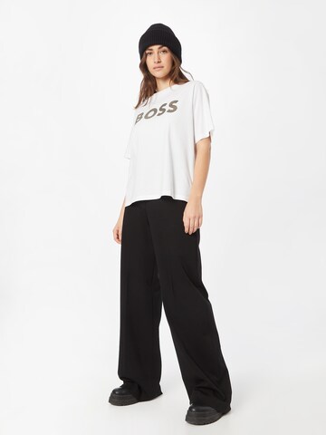 BOSS T-Shirt 'Ekrisp' in Weiß