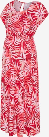 Neun Monate Kleid in Rot: Vorderseite