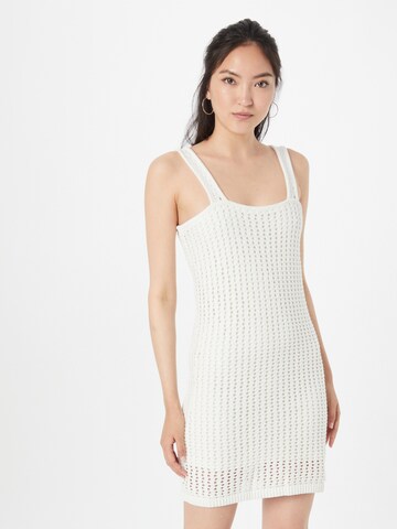 GAP - Vestido de punto en blanco: frente