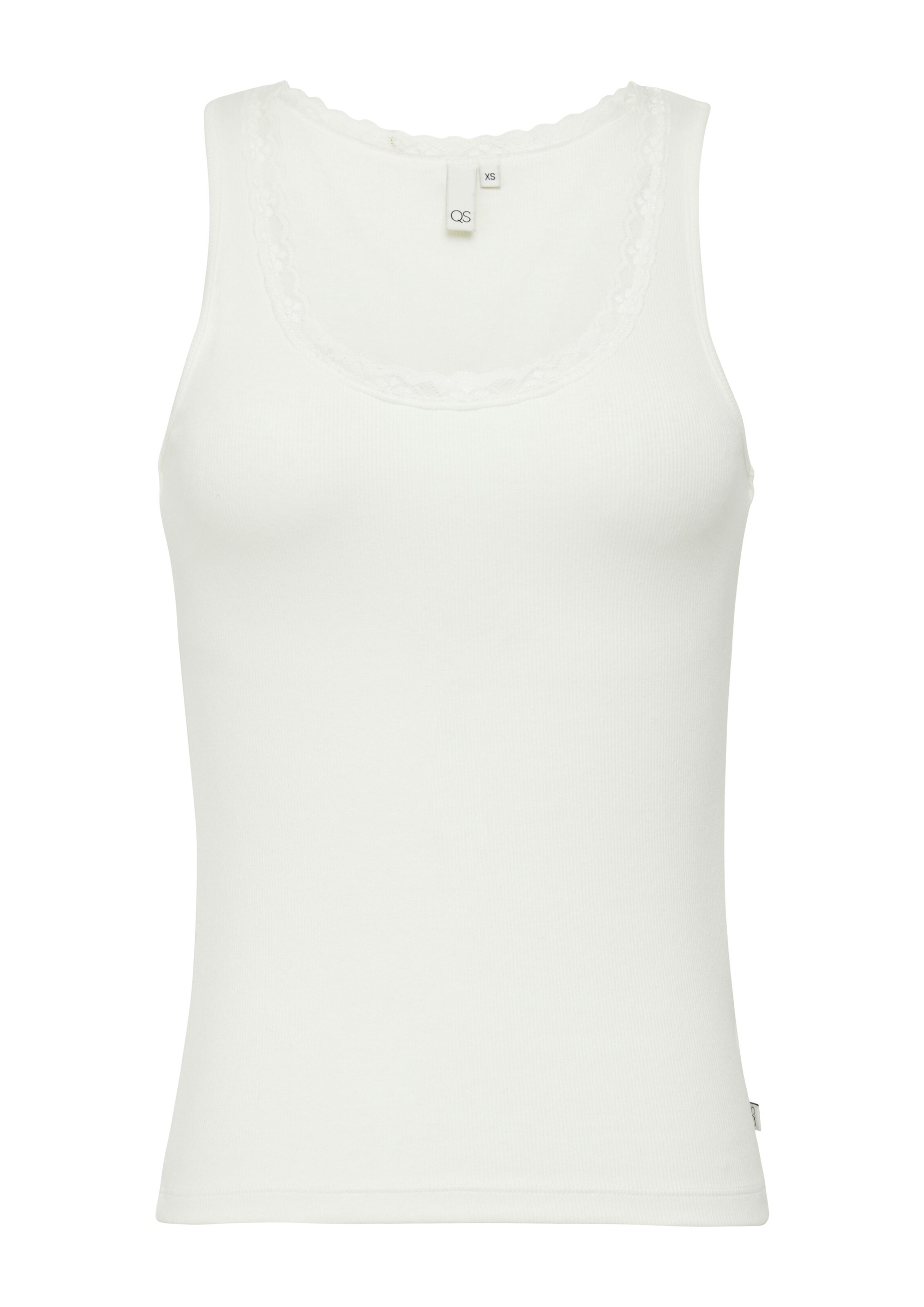 QS Top in Beige: voorkant