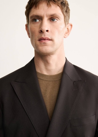 MANGO MAN Regular Fit Sakko 'Siena' in Braun