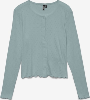 VERO MODA Gebreid vest in Groen: voorkant