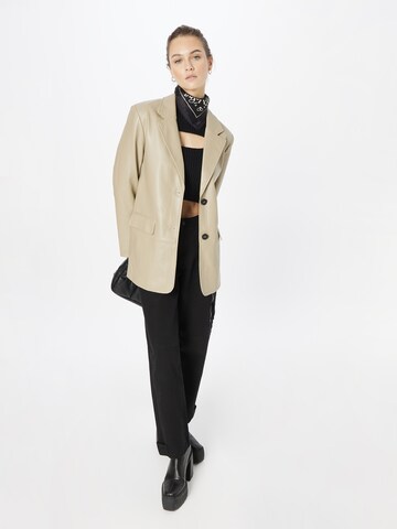 Warehouse Between-season jacket in Beige