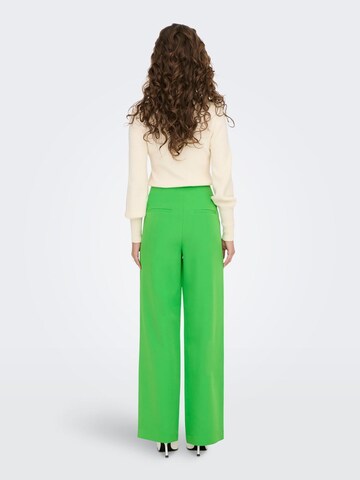 ONLY Zvonové kalhoty Kalhoty 'MAIA' – zelená