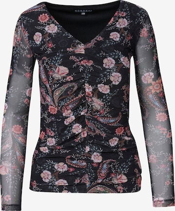 KOROSHIMajica - crna boja: prednji dio