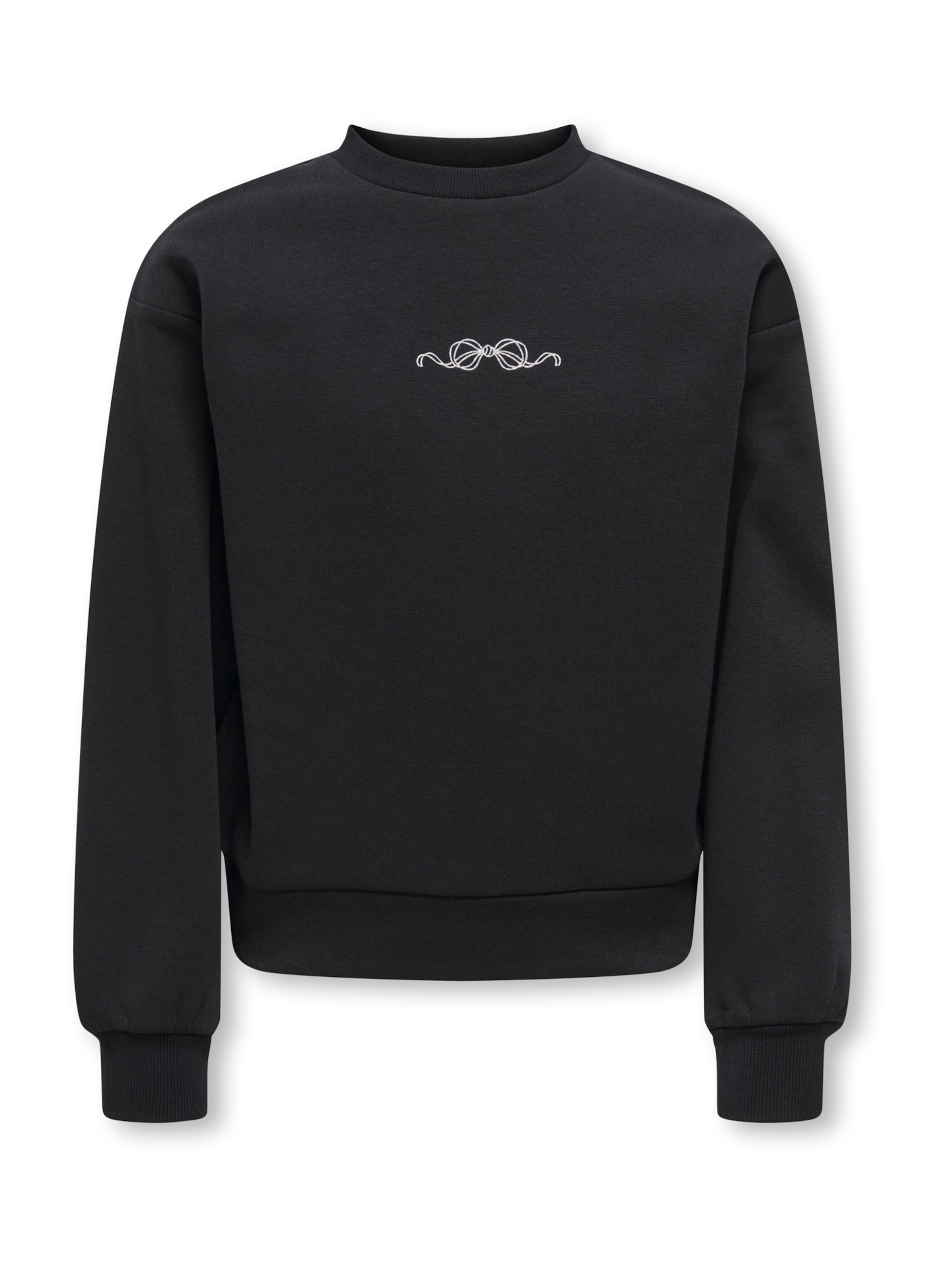 ONLY GIRLS Sweatshirt 'KOGCHIC' in Black: front