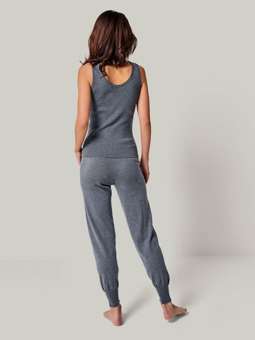 Tops en tricot 'TOP BLOSSOM - Geripptes Merino Top mit Rundhals' YOU LOOK PERFECT en gris